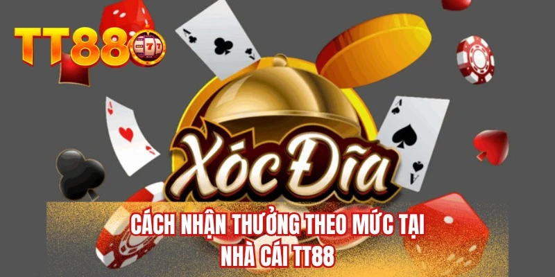 Cách nhận thưởng theo mức tại nhà cái TT88